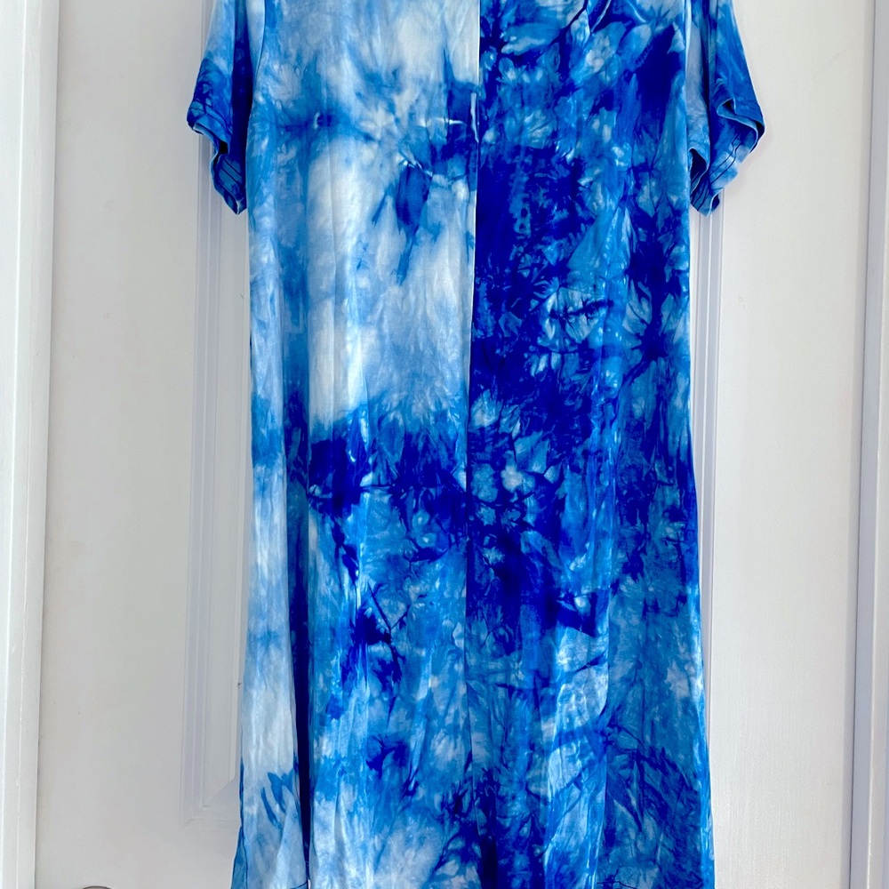 Loose t-shirt casual float swing dress